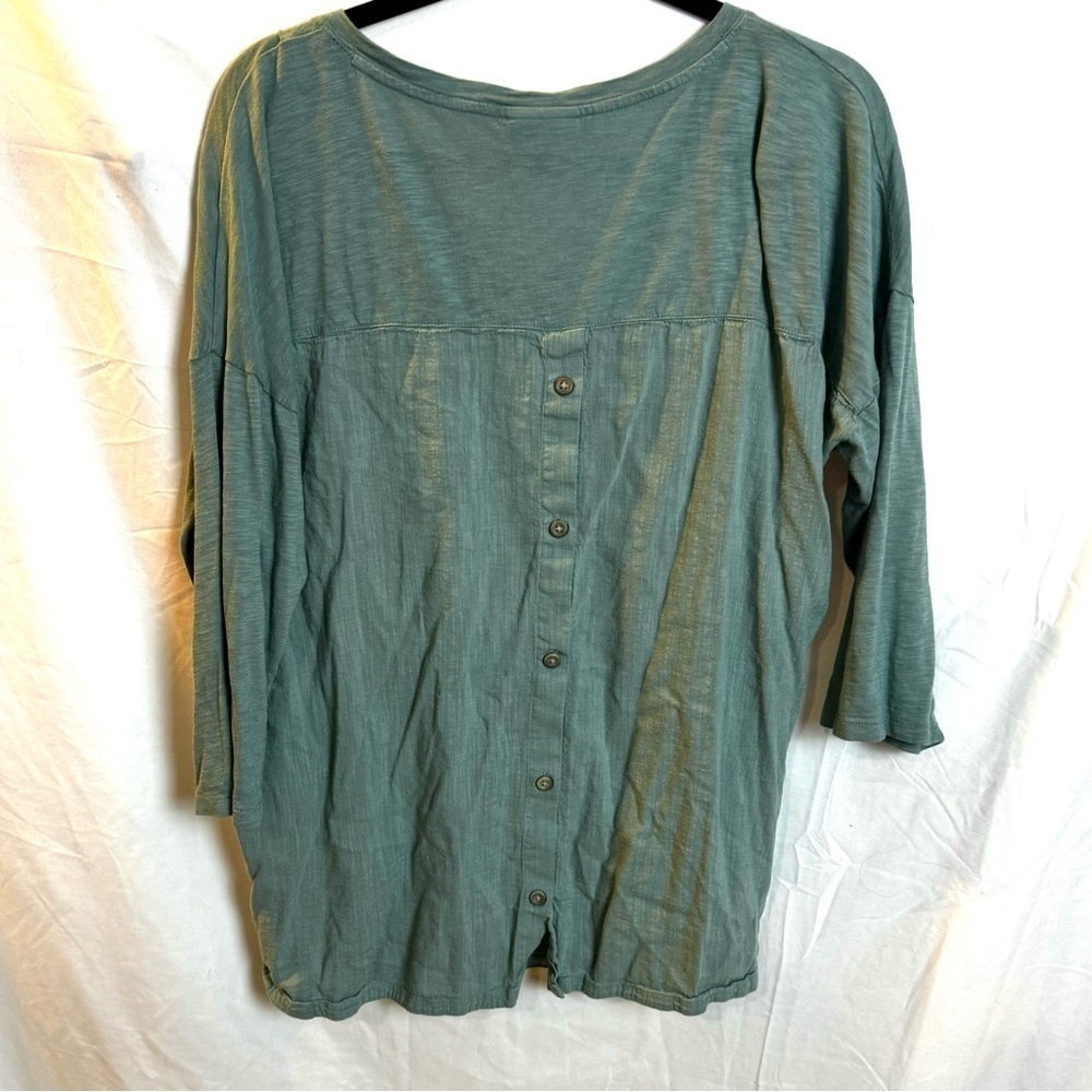 J Jill V-Neck Back Button Tunic Size L - Picture 4 of 7